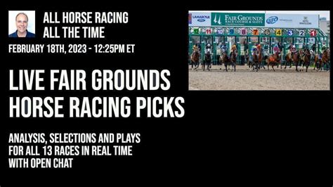fair grounds race results today.